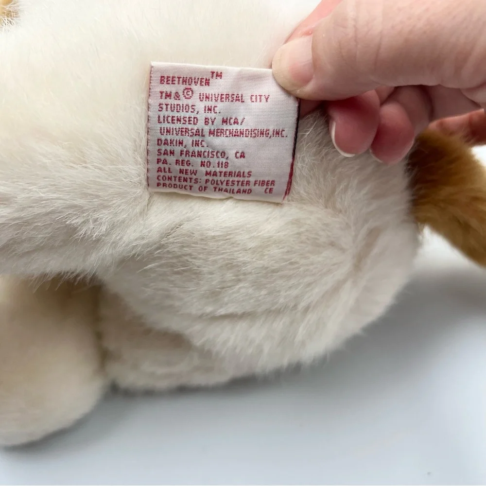 Vintage Dakin Beethoven St Bernard Puppy Plush 12” - Picture 7 of 7